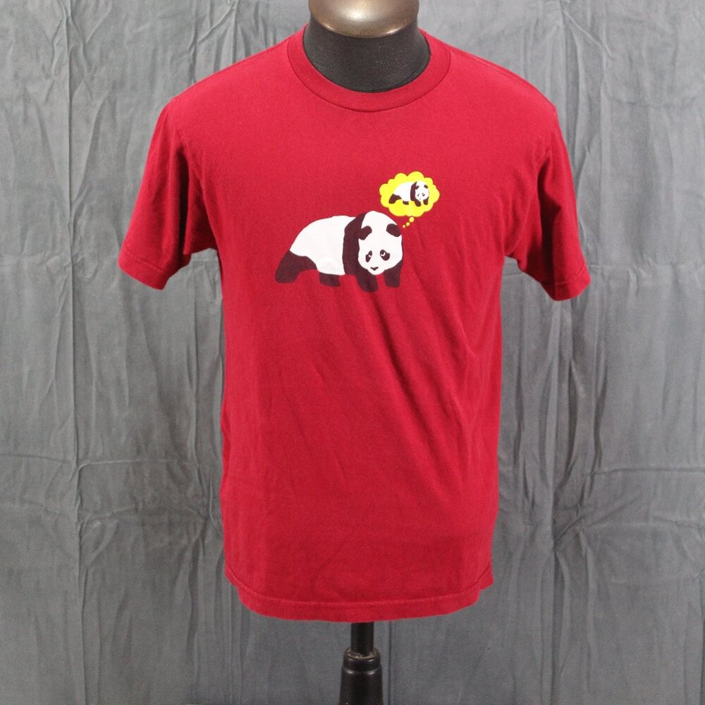 Skateboard Shirt - Enjoi Panda thinking Panda - Men's Medium